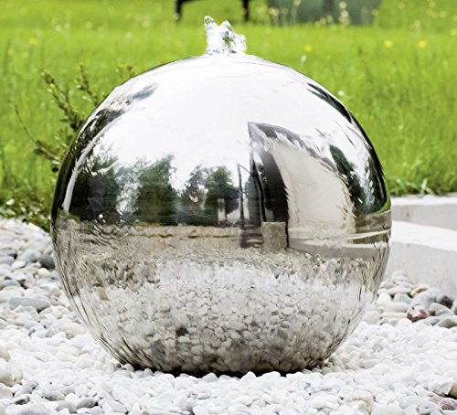 Komplettset Edelstahlbrunnen "Pacific" - ø 50 cm