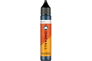 Molotow One4all-Refill-30-m - Ricarica per Pennarelli Indelebili, 30 ml, Blu (Petrol)