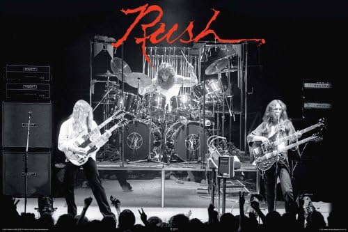 NMR 24863 Rush Hemispheres Decorative Poster 24x36