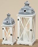 Maße kleine Laterne: 42 x 16 x 16 cm