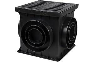 MCH Inloppsbrunn för gårdsbrunn inloppsfack klass A15-1,5T -B125,12,5T 250 x 250 x 250 mm (plastgaller kan belastas upp till 1,5 T)