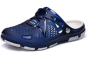 Hitmars Men’s Garden Clogs Size UK 6.5-13