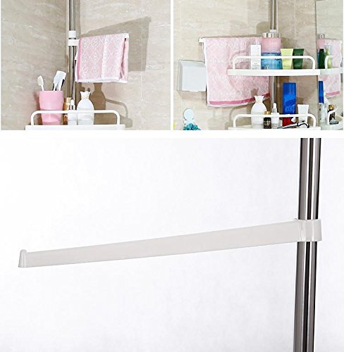 Yahee Duschablage Eckregal Teleskopregal Wandregal Ablage 4 Böden höhenverstellbar - 8