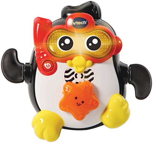 VTech Baby 80-501704 - Badespaß Paddel-Pinguin