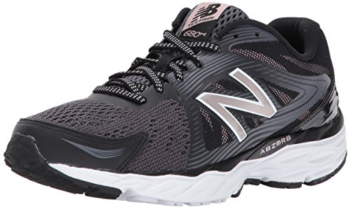 New Balance 680, Zapatillas Deportivas para Interior para Mujer, Negro (Black/Magnet), 39 EU