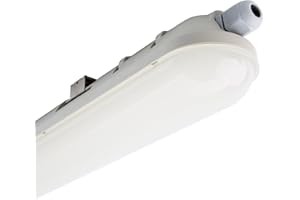 LEDKIA LIGHTING - Réglette Étanche LED 120cm 36W | IP65 | Raccordable Jusqu'à 8 Unités | Pour Intérieur/Extérieur, Blanc Froid 6000K, Polycarbonate