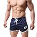 Produktbild LnLyin Herren Jogging Hose Doppellagige Hose Fitness Lauf Herren Jugend Shorts Hosen Schnell Trocknend Hause Hosen