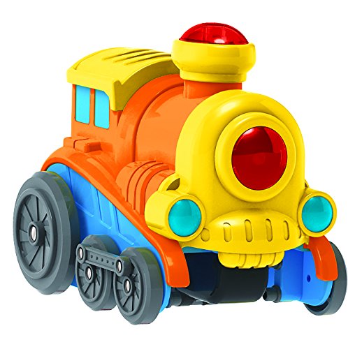 Eisenbahn Zug Rennbahn mit Looping, Spielbahn für Kleinkinder (Tumble Train) - 5
