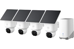 eufy Security eufyCam Solo, 4K-utomhusövervakningskamera, 4+1 kit