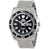 Orient Herren Analog Automatik Uhr mit Edelstahl Armband FEM75001B6