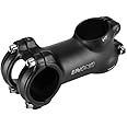 BESNIN 17 Degree Bike Stem, 31.8mm 60mm 70mm 90mm 110mm 130mm MTB Stem Mountain Bike Handlebar Stem for Bicycle, Road Bike, MTB, BMX, Cycling (Aluminum Alloy)