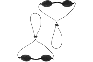 Milisten Okulary solarium UV Solarium, 2 sztuki, okulary ochronne, ochrona przed słońcem, okulary przeciwsłoneczne dla pacjentów, IPL, terapia światłem LED