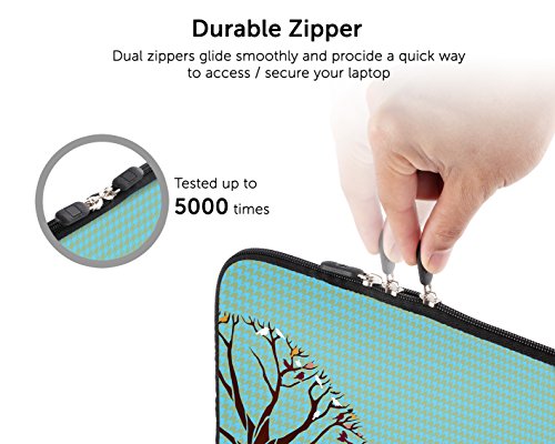 SIDORENKO Tablet PC Tasche f  r 10 - 10 1 Zoll   Universal Tablet Schutzh  lle   H  lle Sleeve Case Etui aus Neopren  Blau