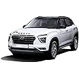Autokraftz Creta Car Accessories 3D Logo Names Emblem Monogram Letters for Car Bonnet in Black Color