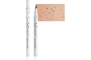 RENHUANGFUXI Freckle Pen, Freckle Makeup Pen Waterproof Long-Lasting Soft Spot Pens For Natural Like-real For a Natural Sun-kissed Makeup, 1PC Natrual Coffee