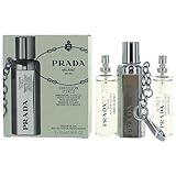 infusion prada rose Prada Infusion D'iris Eau De Parfum Purse Spray And Refills For Women 3X10ml/0.34Oz