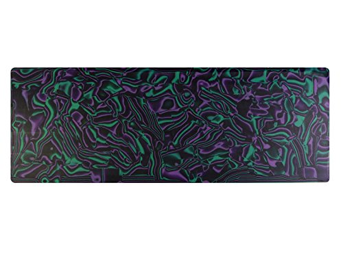 Incudo Purple Shell Cellulose Acetate Sheet - 465x167x2mm (18.3x6.57x0.08)