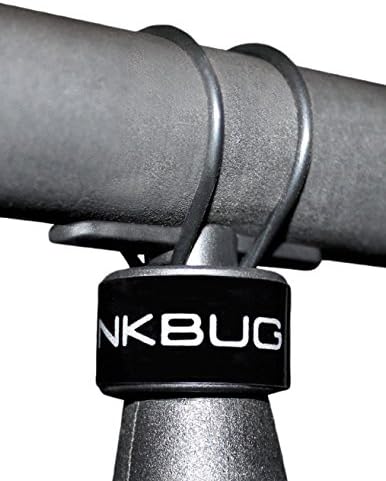Bank BUG Rock Steady Fishing Back Rest System, Black/Black