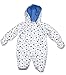 Nursery Time Babies 1 Piece Snowsuit Pramsuit White 0 - 3 months