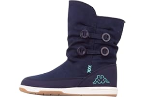 Kappa Dziewczęce Cream Winter Boots, niebieski granatowy miętowy 6737, 31 EU