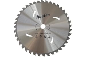 Avalon Pro - Disco professionale da 40 denti per decespugliatore, lama speciale per steli legnosi 255 x 1,4, lunghezza dente di widia 6,0 mm