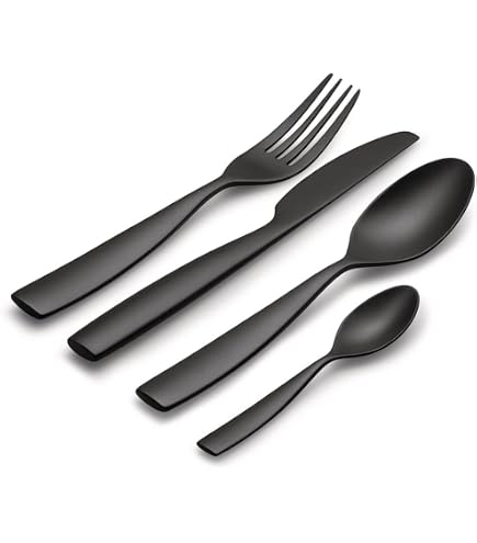 Brandani 54290, Set 16 posate avorio acciaio inox, per 4 persone