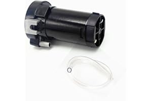 YIYDA Pompe à air Pompe à air de voiture 12V Car Air Pump Klaxon noir Moteur pompe à air Compresseur d'air mode étanche Chromé Klaxon d'air Compresseur pour klaxon d'air 12V camion bateau Lorrys ect