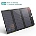 Produktbild GIARIDE 21W Portable Solar Ladegerät Schnellladung 3 USB 6000mAh Akku SunPower Solar Panel Faltbare Power Bank für iPhone X / 8/7/6 / Plus, iPad, Galaxie, LG, Pixel, Tablet, Reisen, Wandern