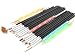 Foolzy 20 pcs Black Nail Art Brush Pen (FOO-NA-A2) RS.399.00