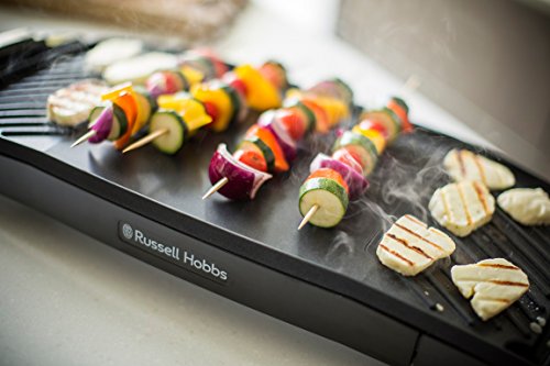 Russell Hobbs 22940-56 MaxiCook Teppan-Yaki Tischgrill, 55 x 27 cm große antihaftbeschichtete Grillplatte, 2200 W, schwarz - 6