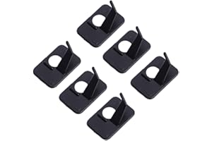 AEKZOX 6pz Plastica Adesivo Tiro Arco Freccia,supporti freccia per arco ricurvo,Support per Sinistra Mano Composto Ricurvo Arco