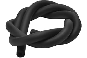SPEESY Tubos De Espuma Aislante Negra, Protector Termico Para Coquilla, ID 30-76mm 1,9/2M Longitud Aislamiento De Tuberías, Resistente Al Agua,Anticongelante, Manguera Aislante De Aire Acondicionado ( Tamaño