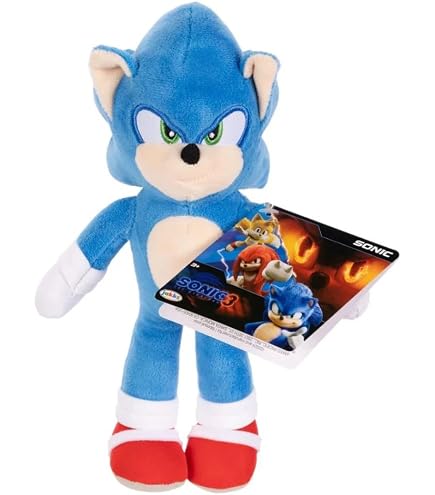 RARO PELUCHE SONIC Boom 8 Pollici Sonic The Hedgehog Tomy 2014 Uk