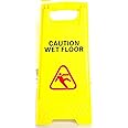 Foldable Warning Sign Board For Caution Wet Floor