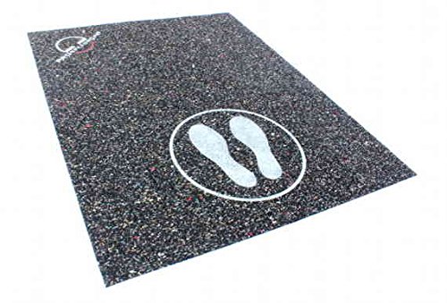 Unterlage für das Springseil / Sprungseil Training, auch geeignet für Fitnessgeräte, 75 x 150cm