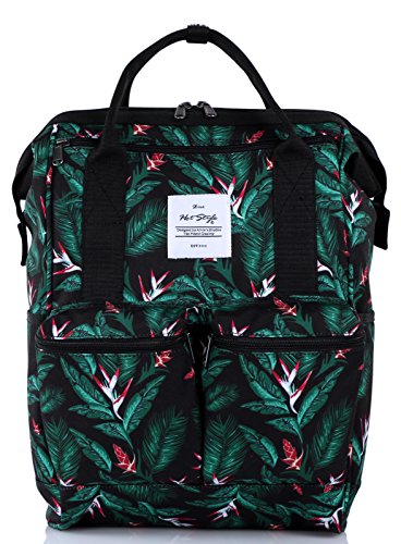 HotStyle DISA Fashion Blumen Damen Laptop Rucksack 14 zoll  44x27x17cm 