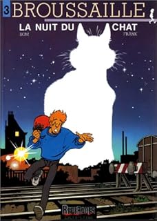 jaquette livre Broussaille - tome 3 - LA NUIT DU CHAT