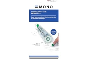 Tombow CT-CA4-1P Mono Air 4 korektor w rolce, 4,2 mm x 10 m, przezroczysty, w kolorze blistrowym