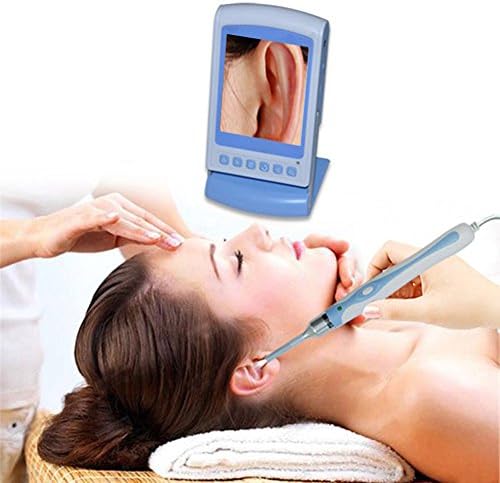 FB POWER Ear Inspection Scope, Handheld 2.4TFT LCD Video Otoscope Endoscope with 3.9mm Camera and 3.3ft Tube for Ear Nose Tooth Oral Cavity