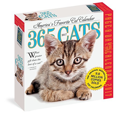 365 Cats 2017 Calendar livre