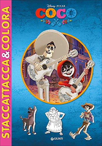 Coco. Staccattacca e colora. Con adesivi. Ediz. a colori libro
