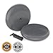 Produktbild Ballsitzkissen Orthopädisch | Reha Ballkissen Rücken | Ballsitzkissen inkl Pumpe | Rund Balancekissen | Stuhl Sitzkissen für Kinder | ADHS | Ergonomisches Outdoor Wackelbrett | Orthopädisches Kissen