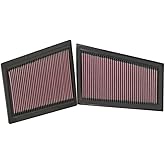 K&N Filters 33-2940 Sport Filtre Filtre à air du moteur Filtres de longue durée