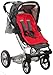 Minene Universal Pushchair Stroller Pram Buggy Liner Footmuff Cosytoes Car Seat (Red)