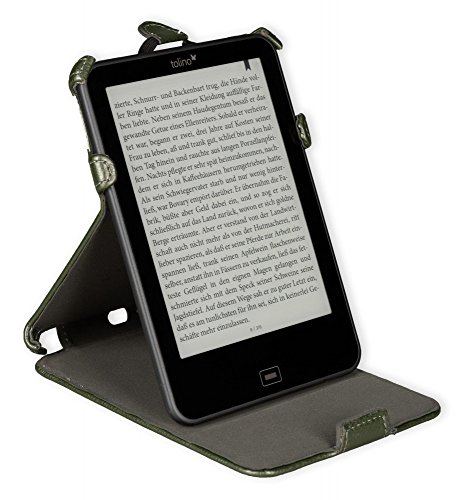 Preisvergleich Produktbild tolino vision 2 Tasche mit Standfunktion dunkelgrun