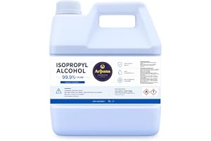 Arpana Chemicals Isopropyl Alcohol (IPA) 99.9% Pure | Used for Cleaning Electronics, Surface, Glass and Equipments | Laboratory | Multipurpose Solvent | (1.0, Litres)