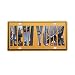 Produktbild Gazechimp Autokennzeichen Design , Metall Blechschild Blech Schilder Wand Cafe Bar Dekor - New York, 15 x 30 cm