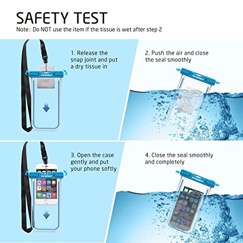 IPX8 Certificado iVoler 2 Unidades Funda Bolsa M vil Impermeable Universal 6 2 Pulgadas para iPhone X 8 8 Plus 7 7 Plus 6 6s Plus SE 5S 5C Samsung Galaxy S9 S9 Plus S8 S8 S7 S7 Edge S6 S6 Edge Edge Huawei P20 P20 Lite P10 P10 lite BQ Aquaris LG Sony Motorola Monedas Pasaporte etc Azul Verde IPX8 Certificado iVoler 2 Unidades Funda Bolsa M vil Impermeable Universal 6 2 Pulgadas para iPhone X 8 8 Plus 7 7 Plus 6 6s Plus SE 5S 5C Samsung Galaxy S9 S9 Plus S8 S8 S7 S7 Edge S6 S6 Edge Edge Huawei P20 P20 Lite P10 P10 lite BQ Aquaris LG Sony Motorola Monedas Pasaporte etc Azul Verde