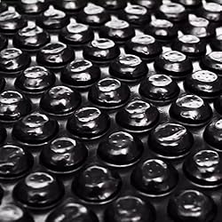 vidaXL Bâche Solaire à Bulles Flottant Piscine Bassin 8x5 m Noir Rectangulaire