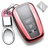 Vollständige Sicherheit Schlüsselanhänger Schutzhülle - die Vorder- und Rückseite vollständig abdecken, jede Ecke und alle Kanten. Es kann den Autoschlüssel wirksam schützen, absturzsicher, stoß- und kratzfest, sowie staubabweisend